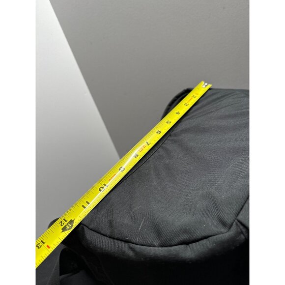 L.L. Bean Black Canvas Waist Bag With Adjustable Strap & Multiple Pockets - Picture 10 of 12